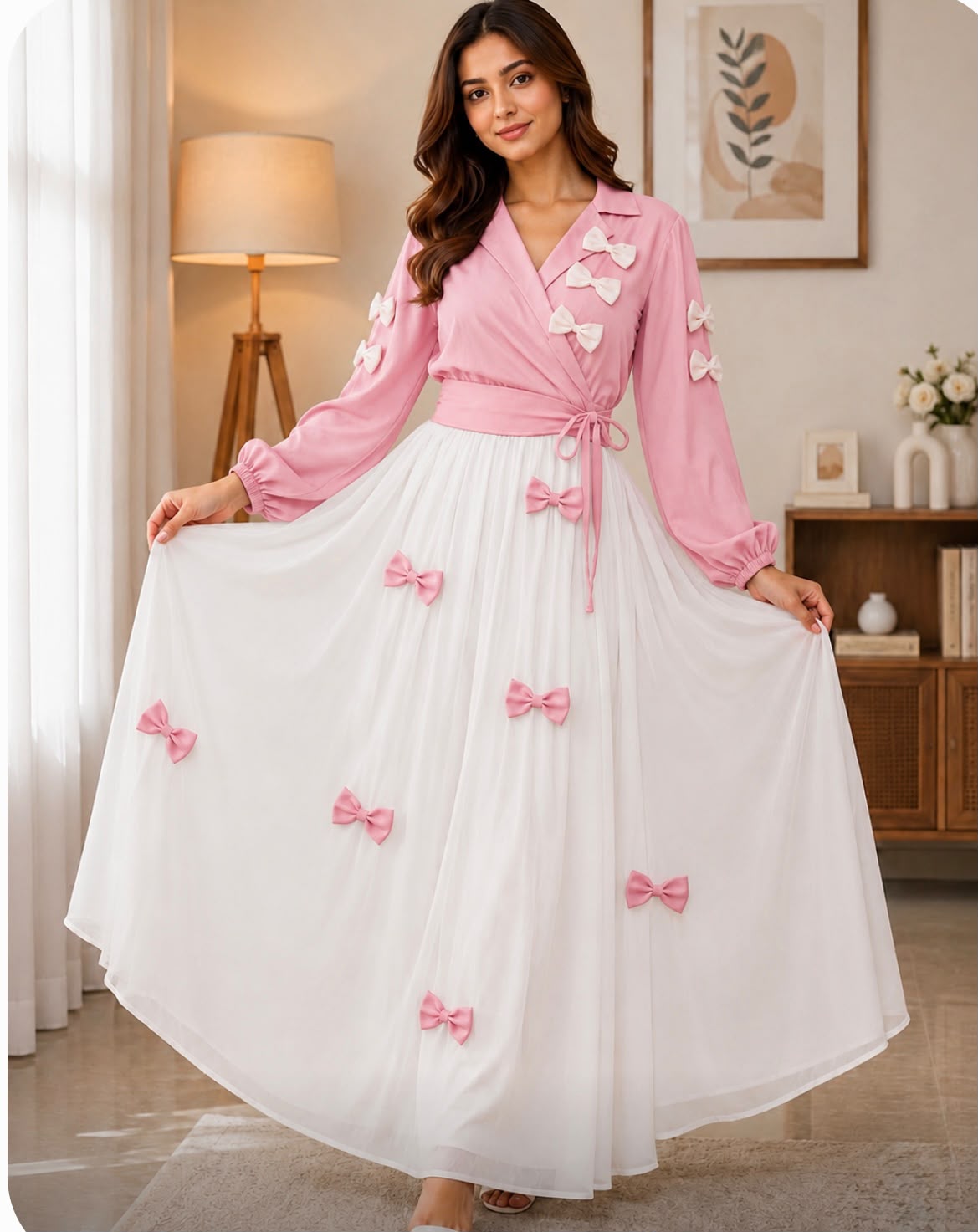 Stylish Tops and Skirt Set_img_4