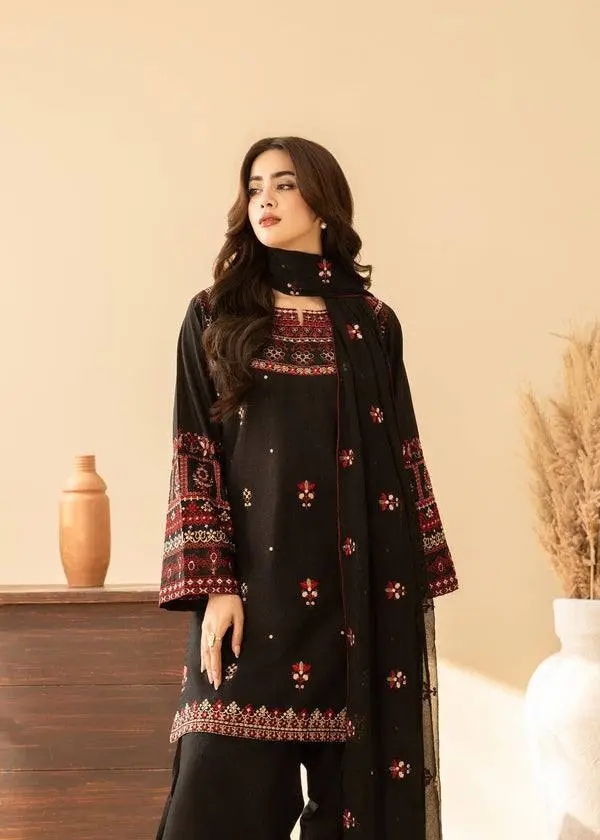 New Arrivals Farshi Shalwar Cotton 3pc Set for Summer