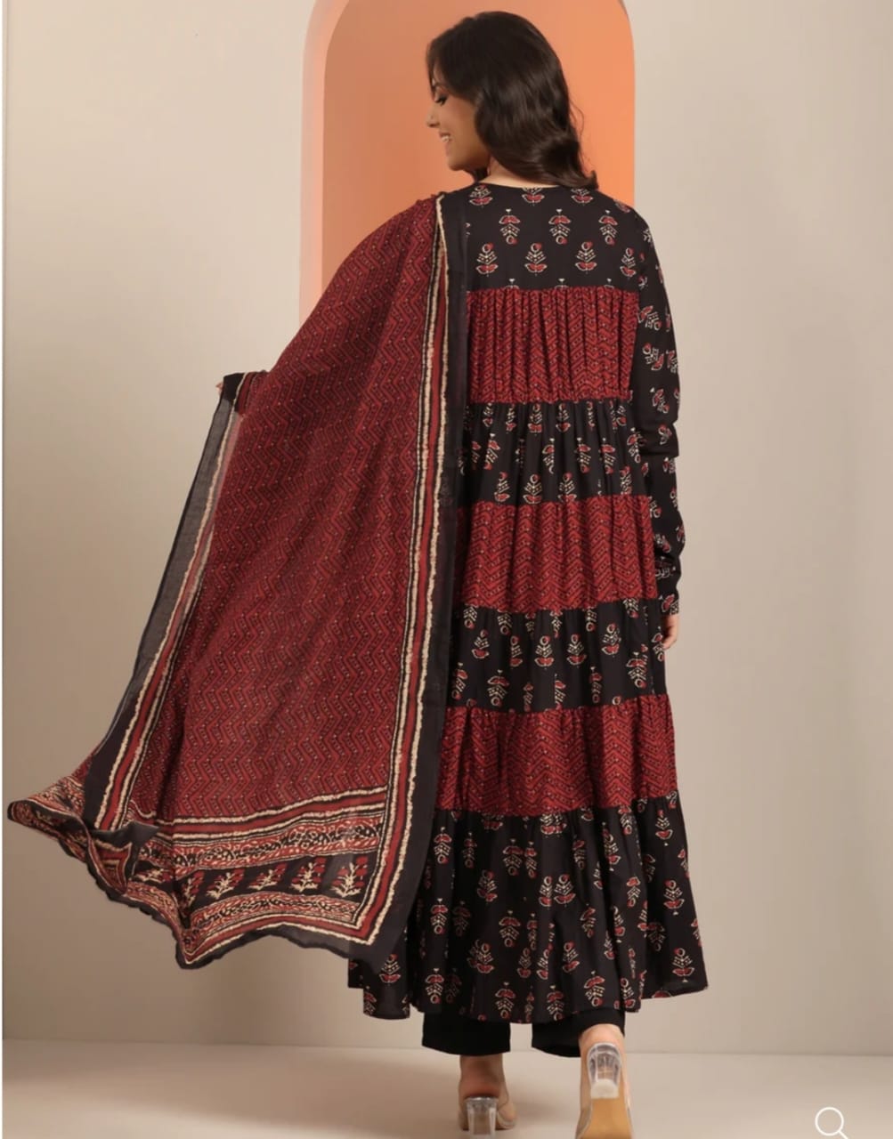 New Anarkoli Gown Three Piece set_img_3