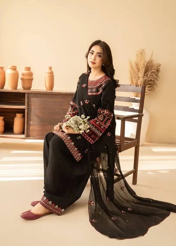 New Arrivals Farshi Shalwar Cotton 3pc Set for Summer_img_4