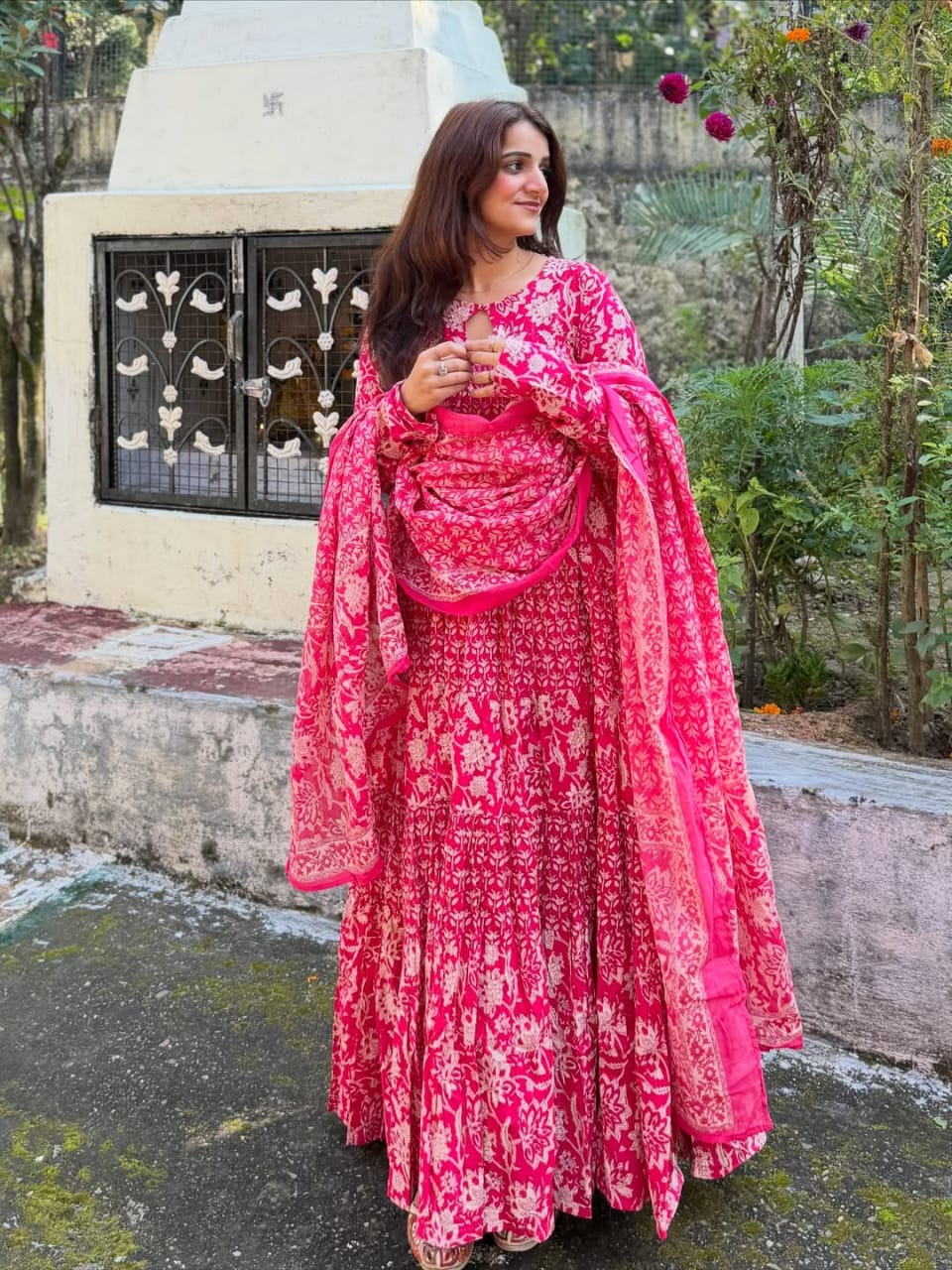 New Anarkoli Three Piece Set