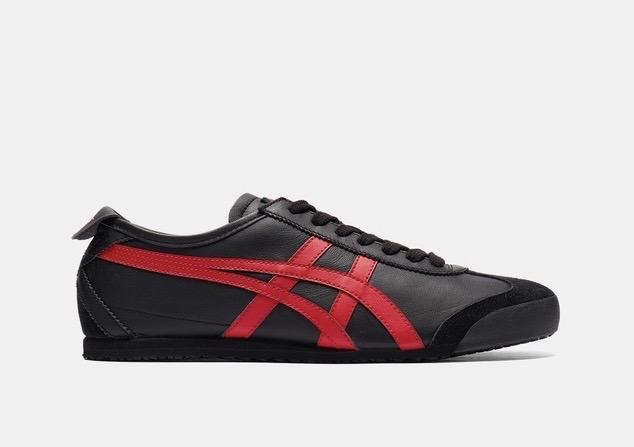 Onitsuka Tiger Mexico 66 Black with Red step