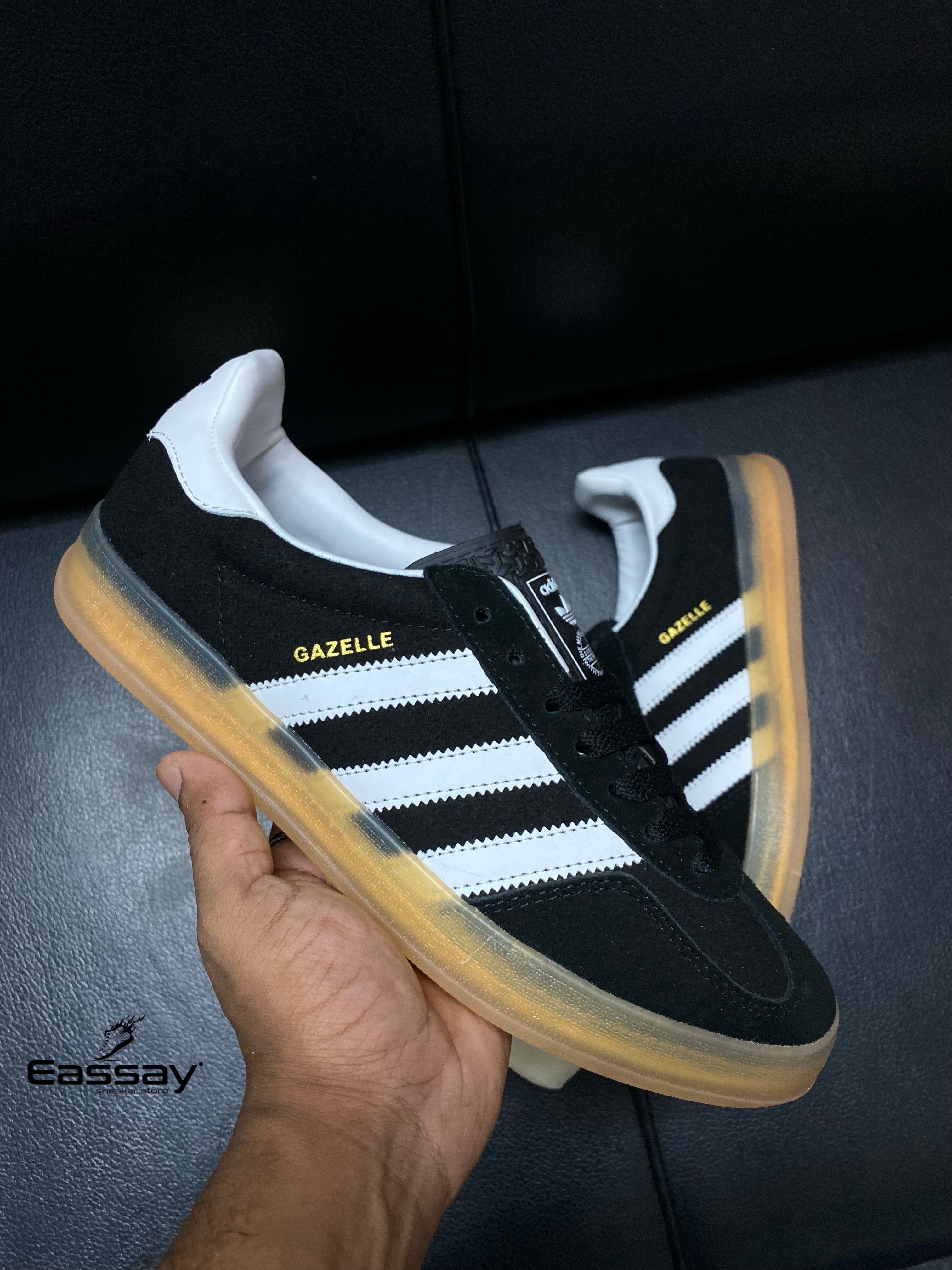 Adidas Gazelle Indoor Black for Unisex_img_2