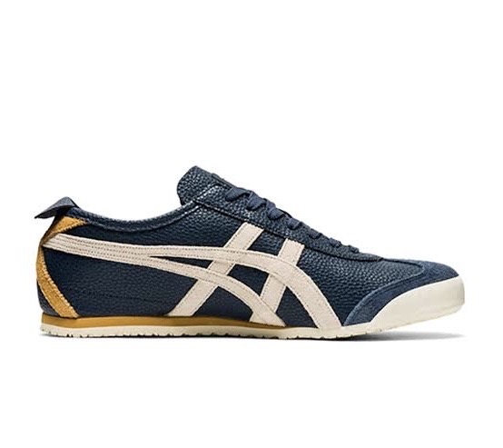 Onitsuka Tiger Mexico 66 in Iron Navy with Cream Step