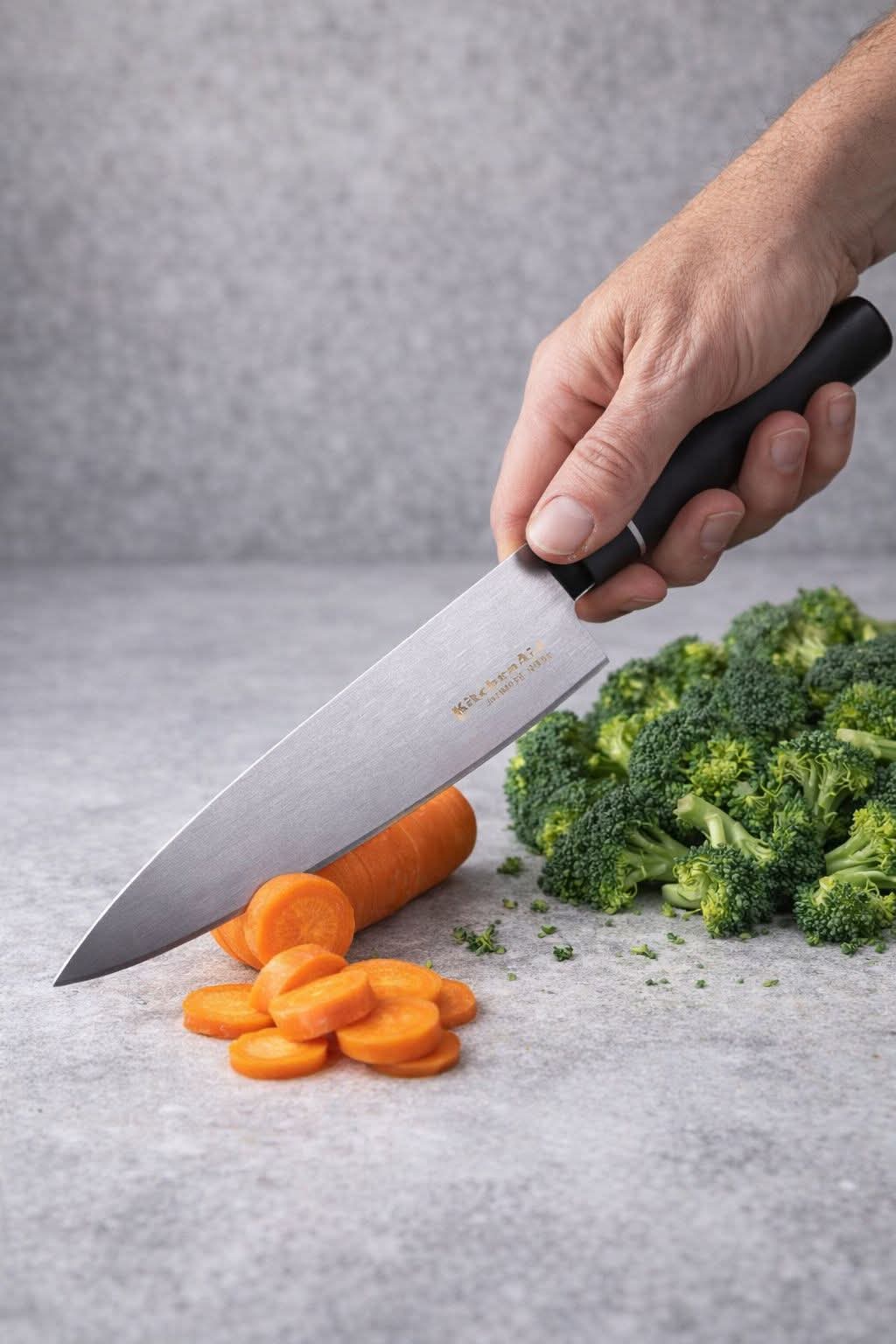 KitchenAid Chef Knife with Custome Fit Blade Cover