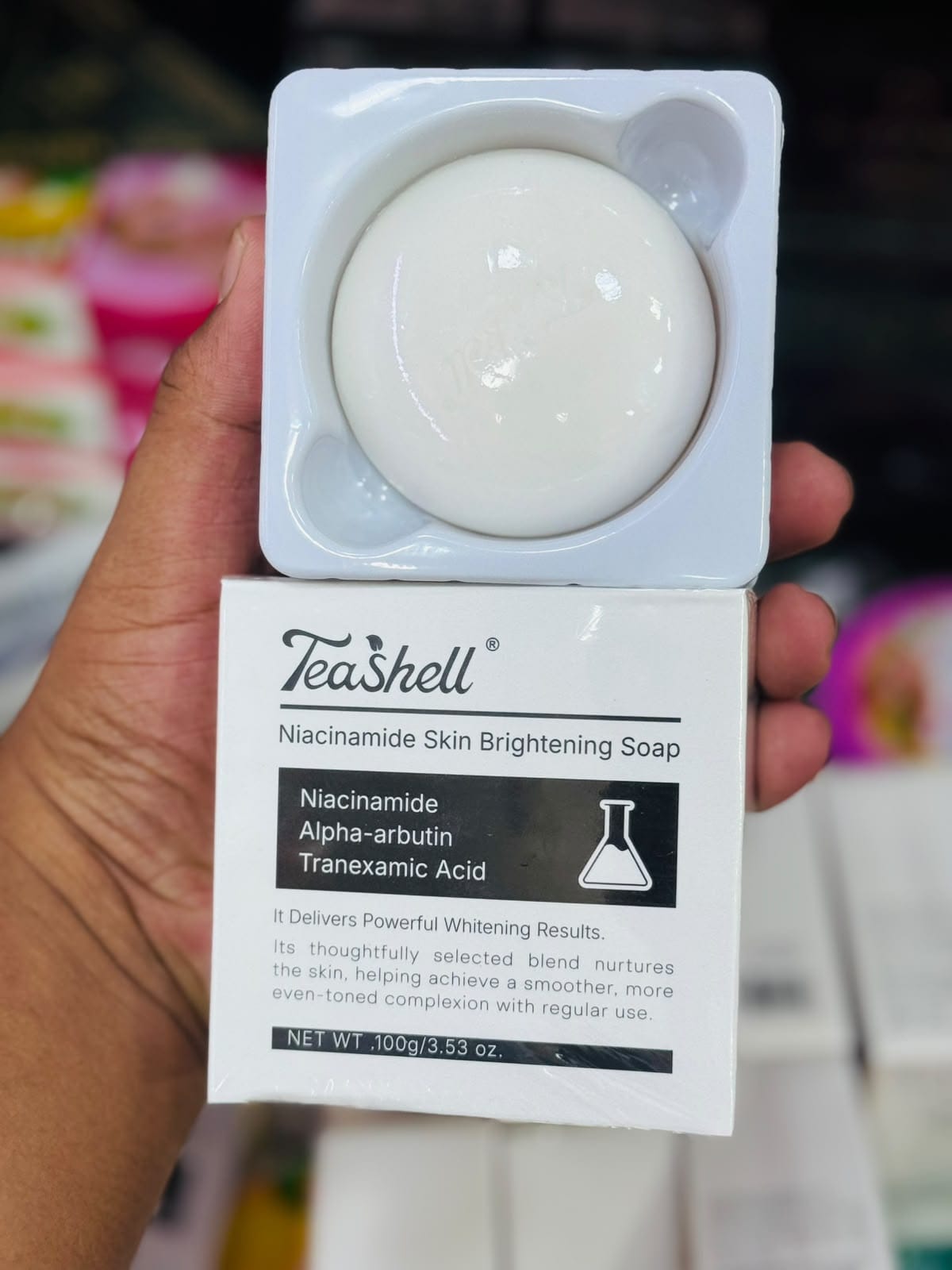 TeaShell Niacinamide Skin Brightening Soap