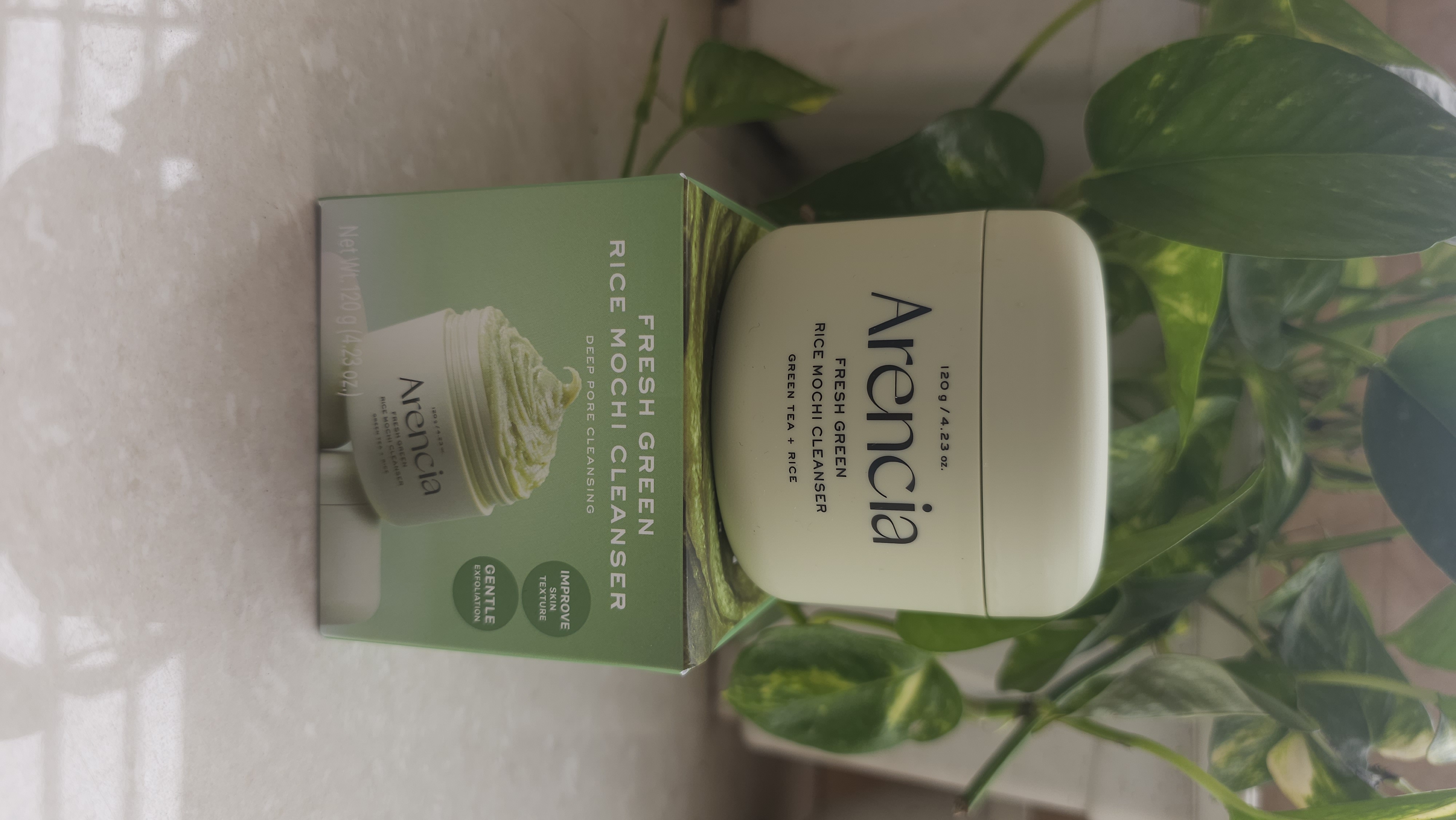 Arencia Fresh Green Rice Mochi Cleanser