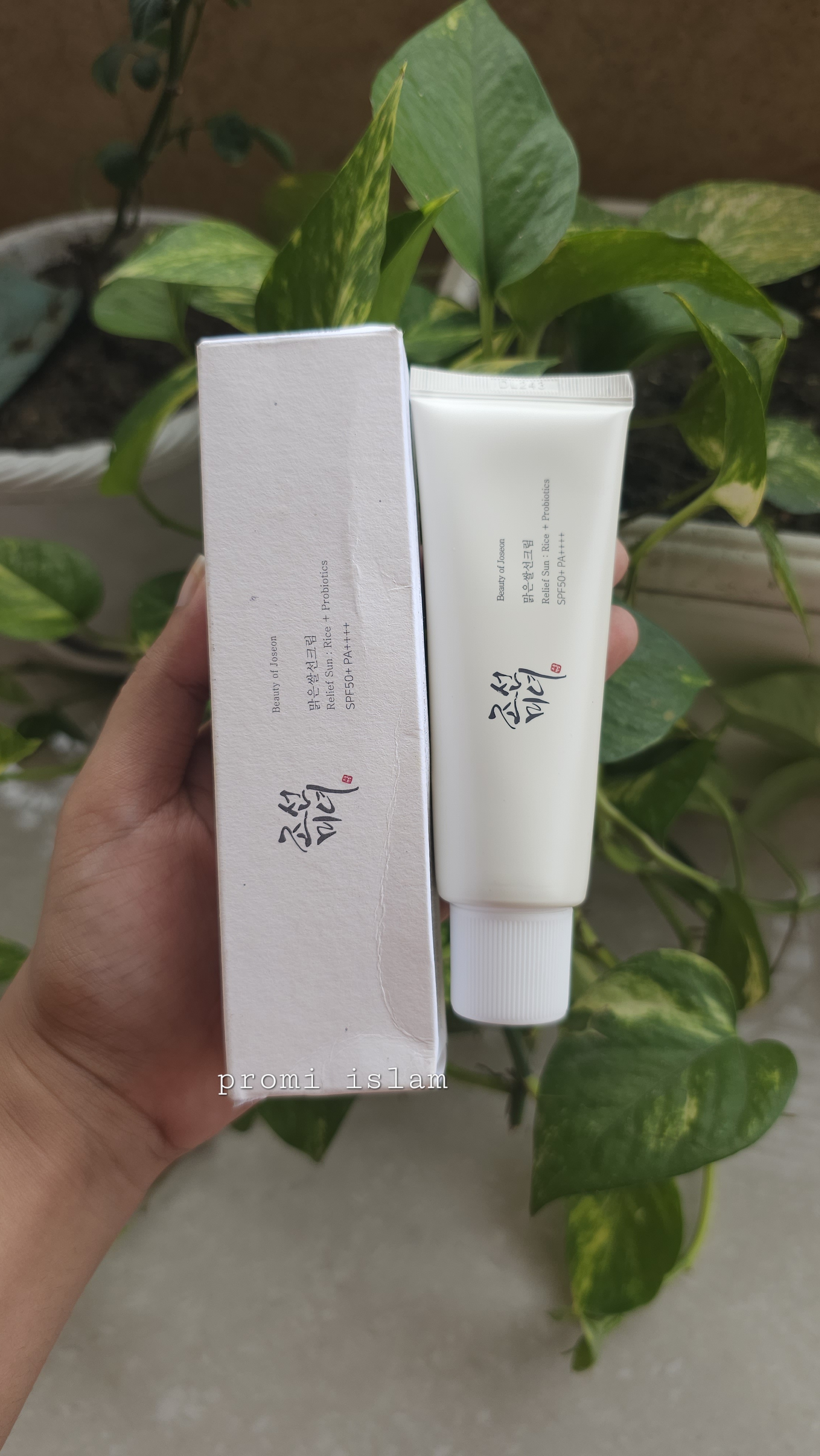 Beauty of Joseon Relief Sun: Rice + Probiotics SPF50+ PA++++ (50 ml)