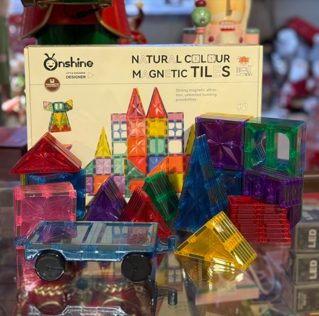 premium Magnetic Tiles 100pcs 50pcs Set_img_5