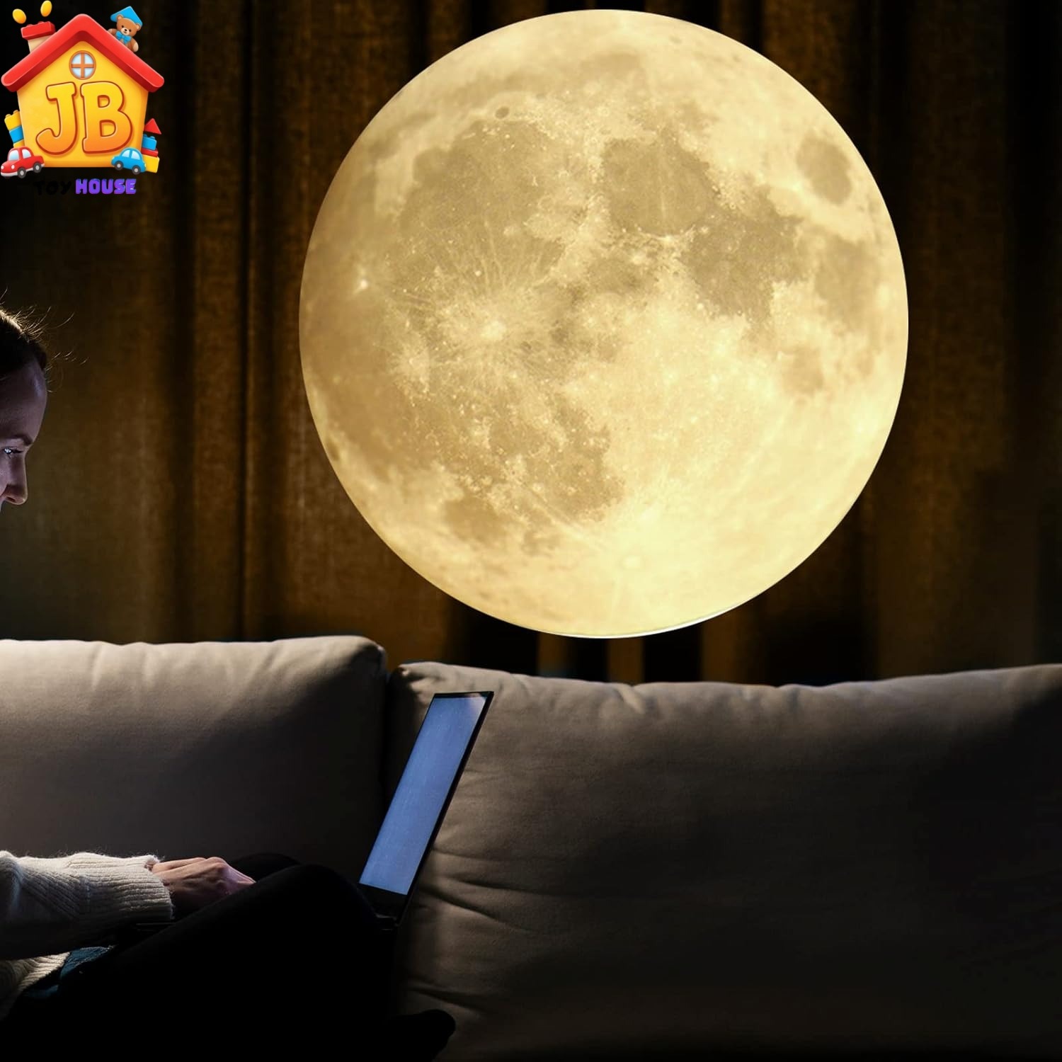 3-in-1 HD Galaxy Projector Lamp – USB Ambient Night Light with 9 Planet Lenses (Sun, Earth, Moon & More)_img_2