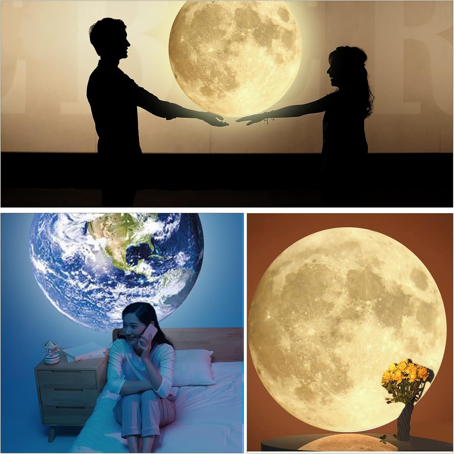 3-in-1 HD Galaxy Projector Lamp – USB Ambient Night Light with 9 Planet Lenses (Sun, Earth, Moon & More)_img_3