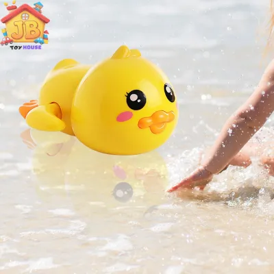 Classic Yellow Duck Bath Toy: Clockwork Swimming Action - Safe, Non-Toxic Floating Toy for Boys & Girls_img_6
