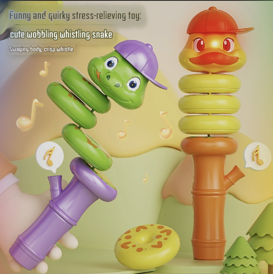 Creative Twisting Whistle Snake Toy for Kids_img_0