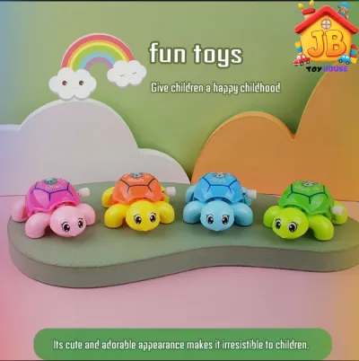 Cute Wind-Up Small Turtle Toy for Kids_img_2
