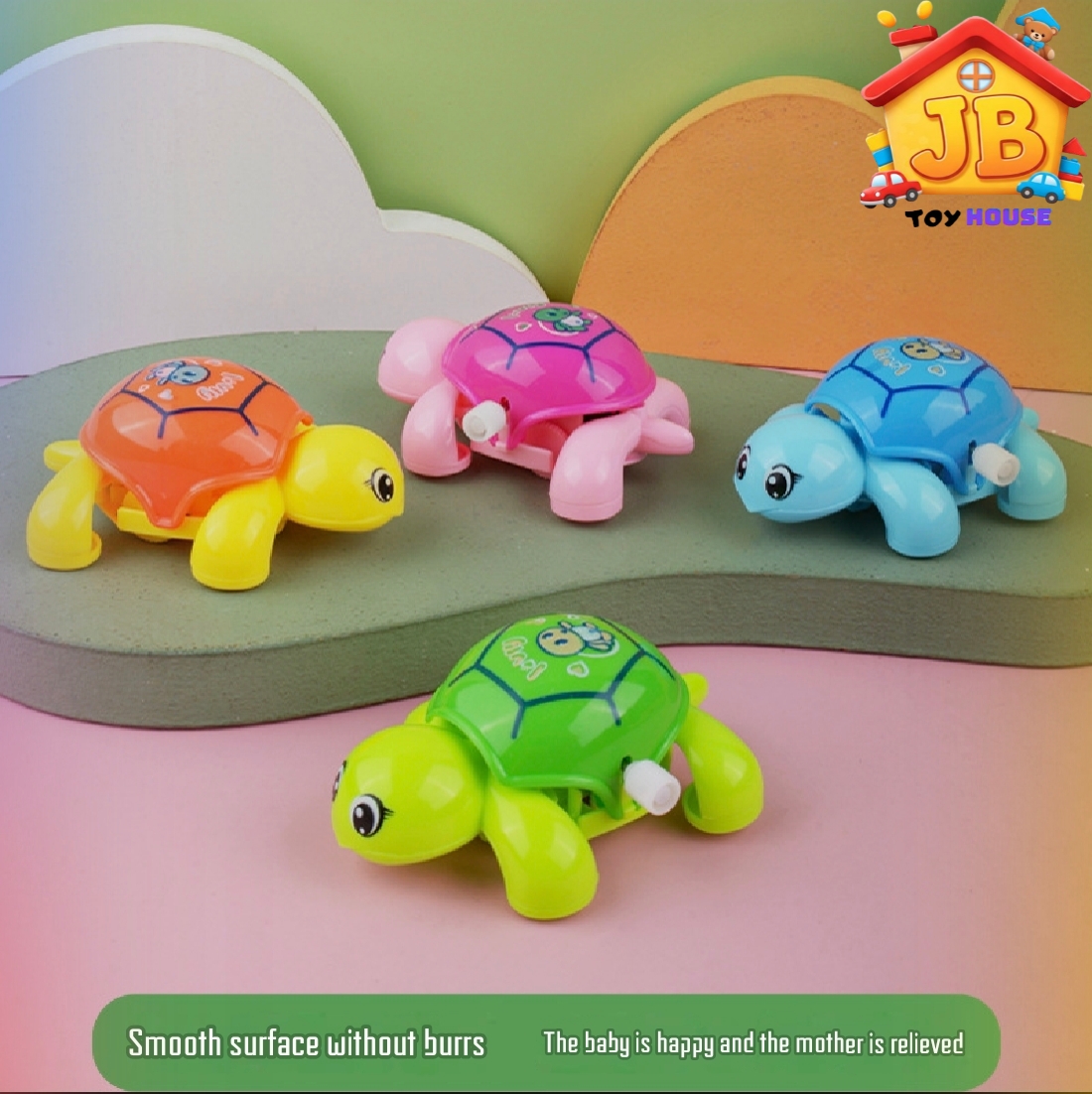 Cute Wind-Up Small Turtle Toy for Kids_img_4