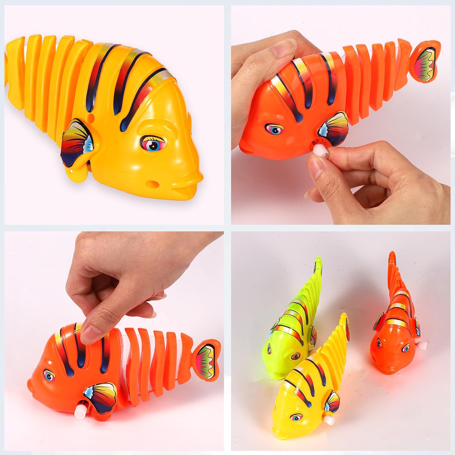 Fun Wind-Up Wiggling Fish Toy - Realistic Tail-Shaking Movement for Kids_img_6