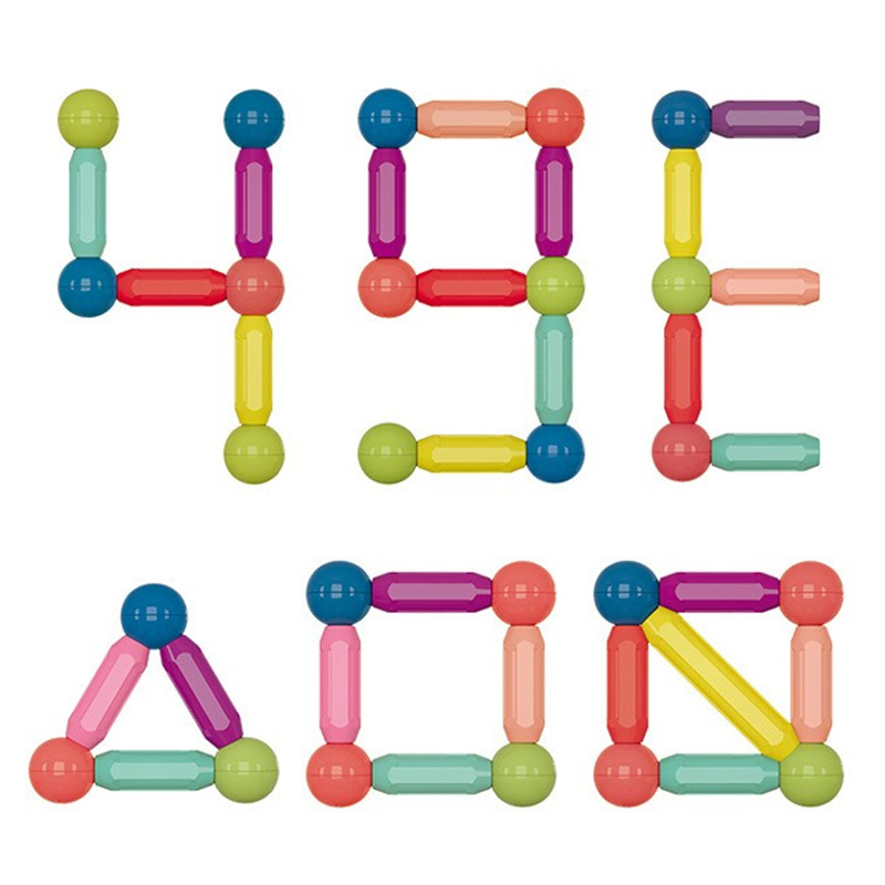 Magnetic Sticks and Balls Building Blocks Toy Set_img_2