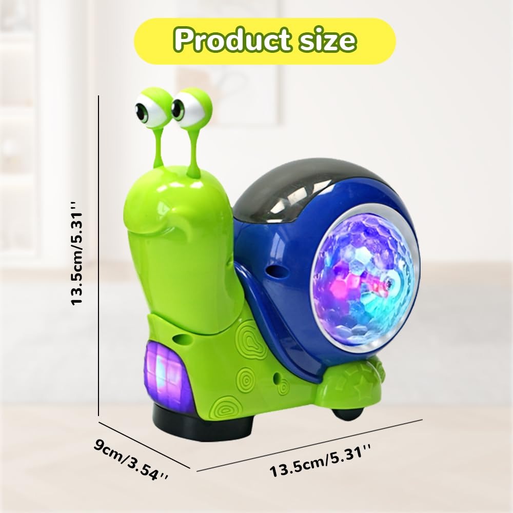 Musical Crawling Snail Toy – Interactive Sensory Light-Up Toy for Babies & Toddlers_img_15