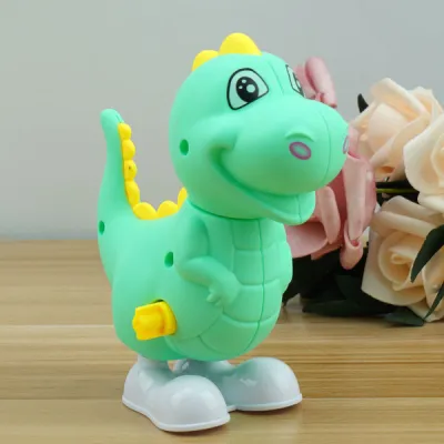 Nostalgic Wind-Up Walking Dinosaur Toy- Safe & Durable Educational Toy for Children_img_0