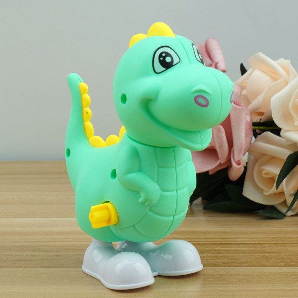Nostalgic Wind-Up Walking Dinosaur Toy- Safe & Durable Educational Toy for Children
