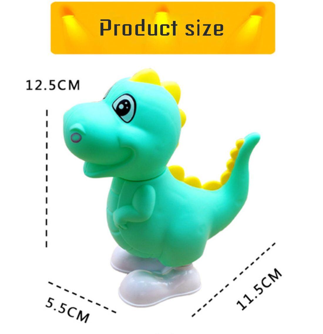 Nostalgic Wind-Up Walking Dinosaur Toy- Safe & Durable Educational Toy for Children_img_5