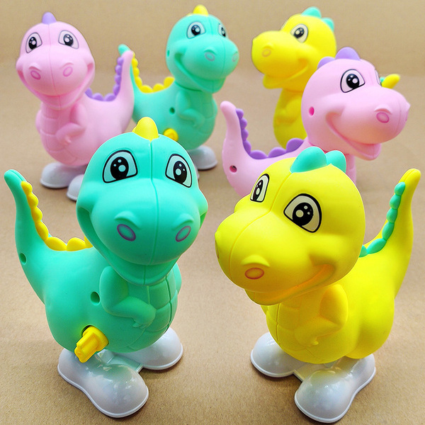 Nostalgic Wind-Up Walking Dinosaur Toy- Safe & Durable Educational Toy for Children_img_1