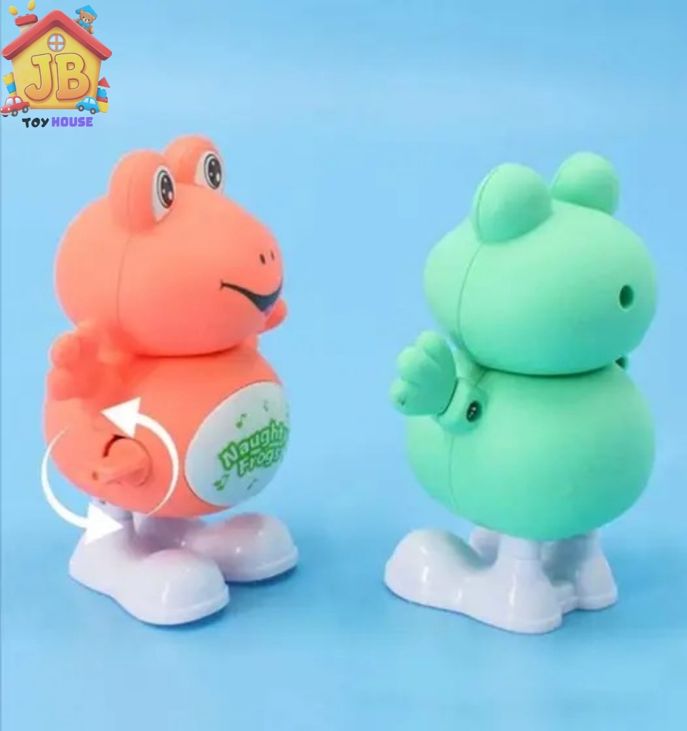 Premium Naughty Jumping Frog – Classic Battery-Free Clockwork Fun for Kids_img_4