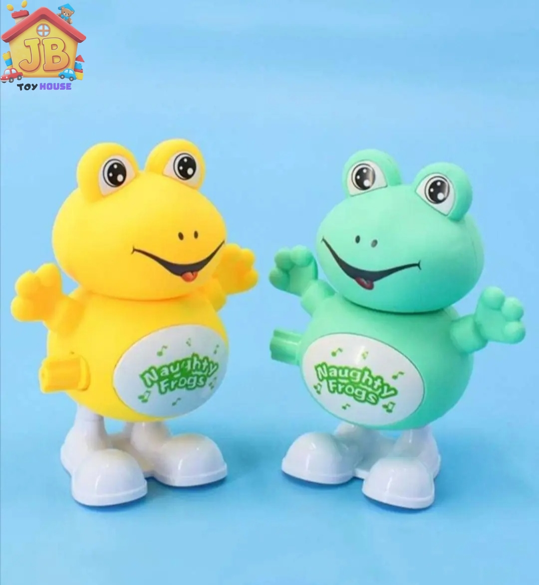 Premium Naughty Jumping Frog – Classic Battery-Free Clockwork Fun for Kids_img_5