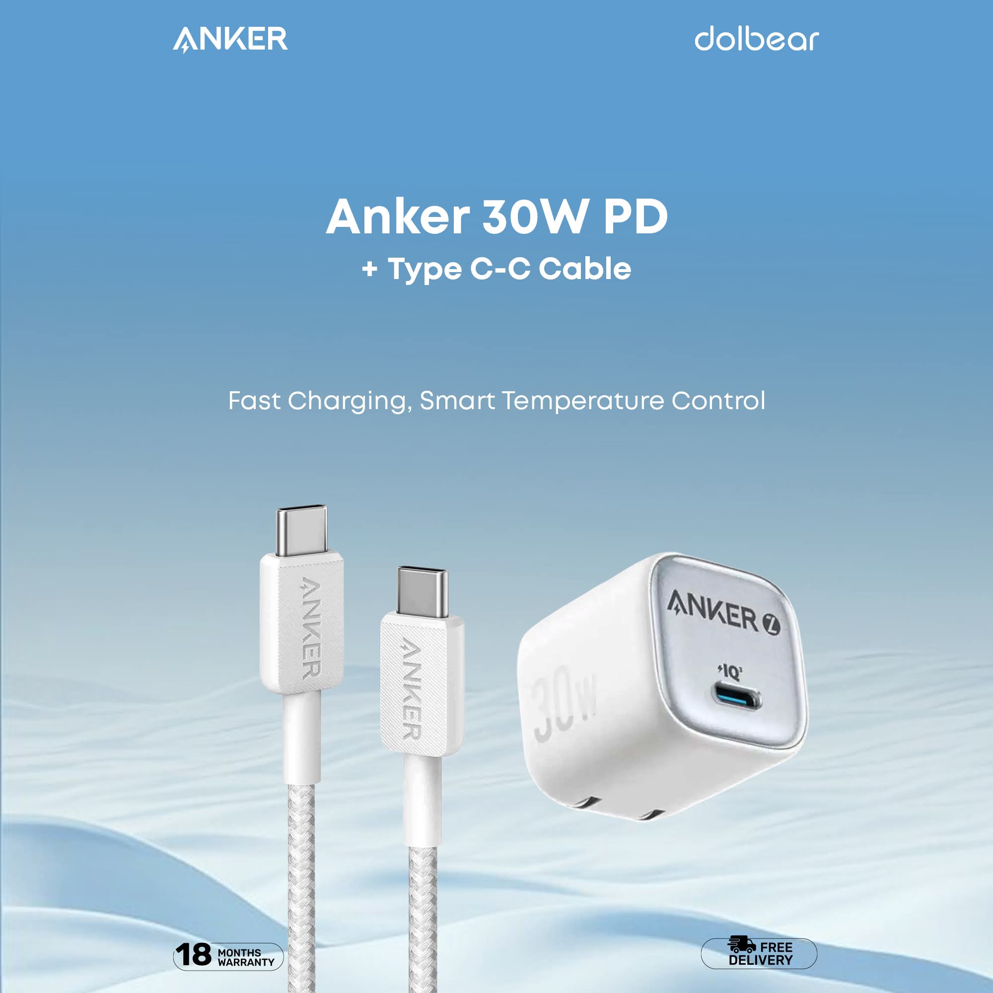 Anker Zolo 30W Adapter Charger with C to C Cable_img_0