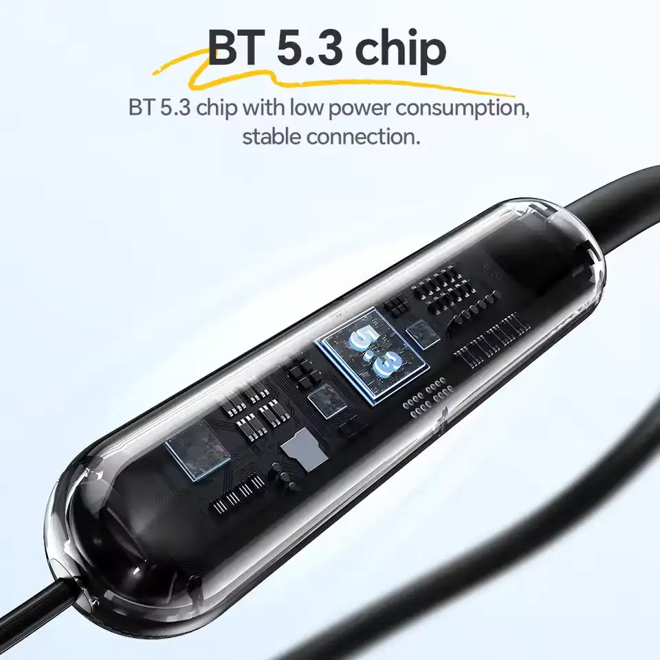 Hoco ES70 Armour Bluetooth Wireless Neckband Earphone_img_3