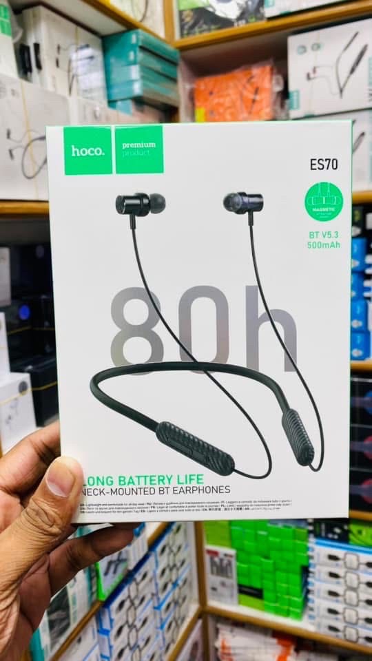 Hoco ES70 Armour Bluetooth Wireless Neckband Earphone