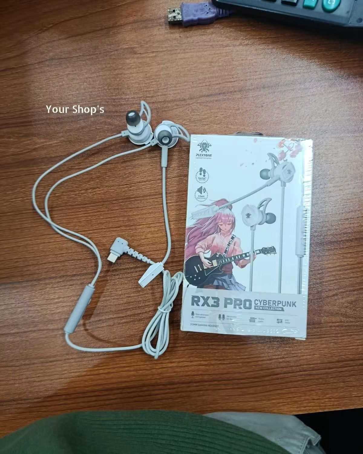 Plextone RX3 Pro Cyberpunk In-Ear Gaming Earphone_img_4