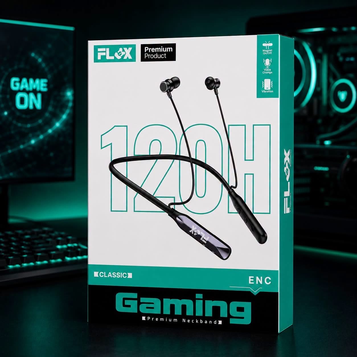 Flex 120H Gaming Neckband
