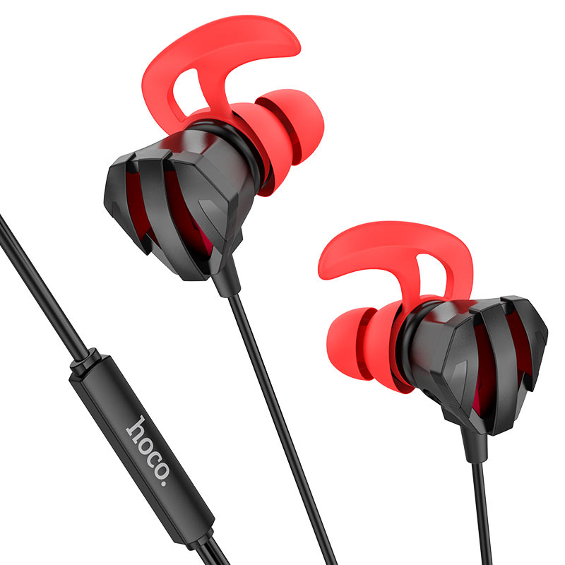 Hoco M105 Sharp 3.5mm Wired Gaming Earphone With Detachable Mic_img_2