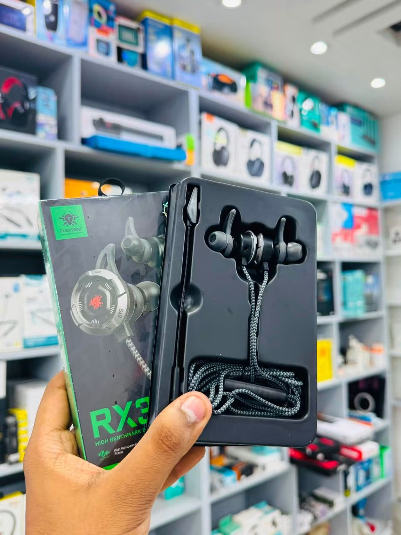 Plextone RX3 Gen II Earphone Type C Version-Black_img_1