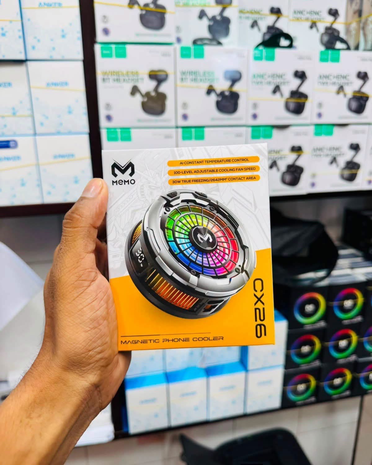MEMO CX26 Magnetic 30W Phone Cooler