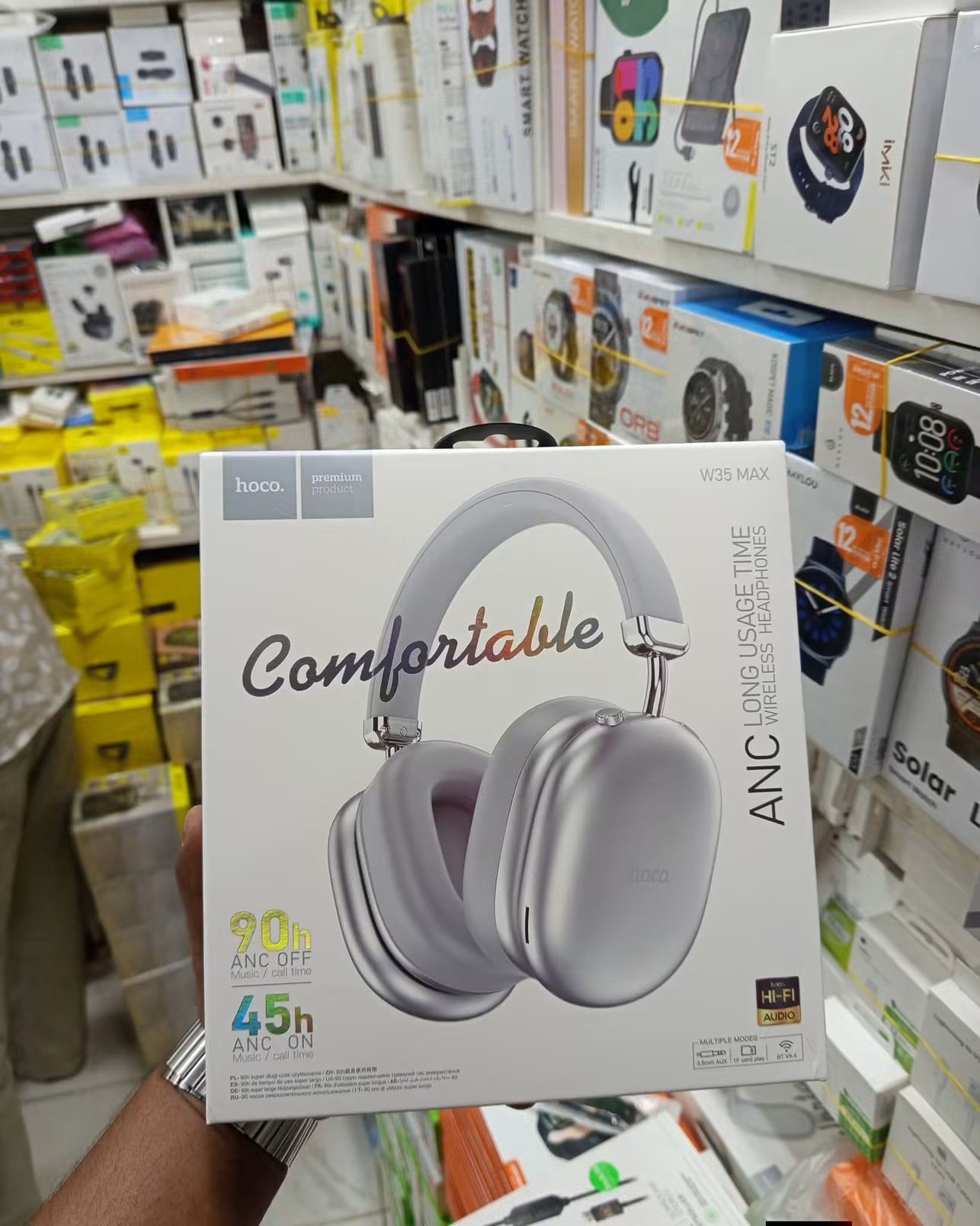 Hoco W35 Max ANC Wireless Headphone_img_2