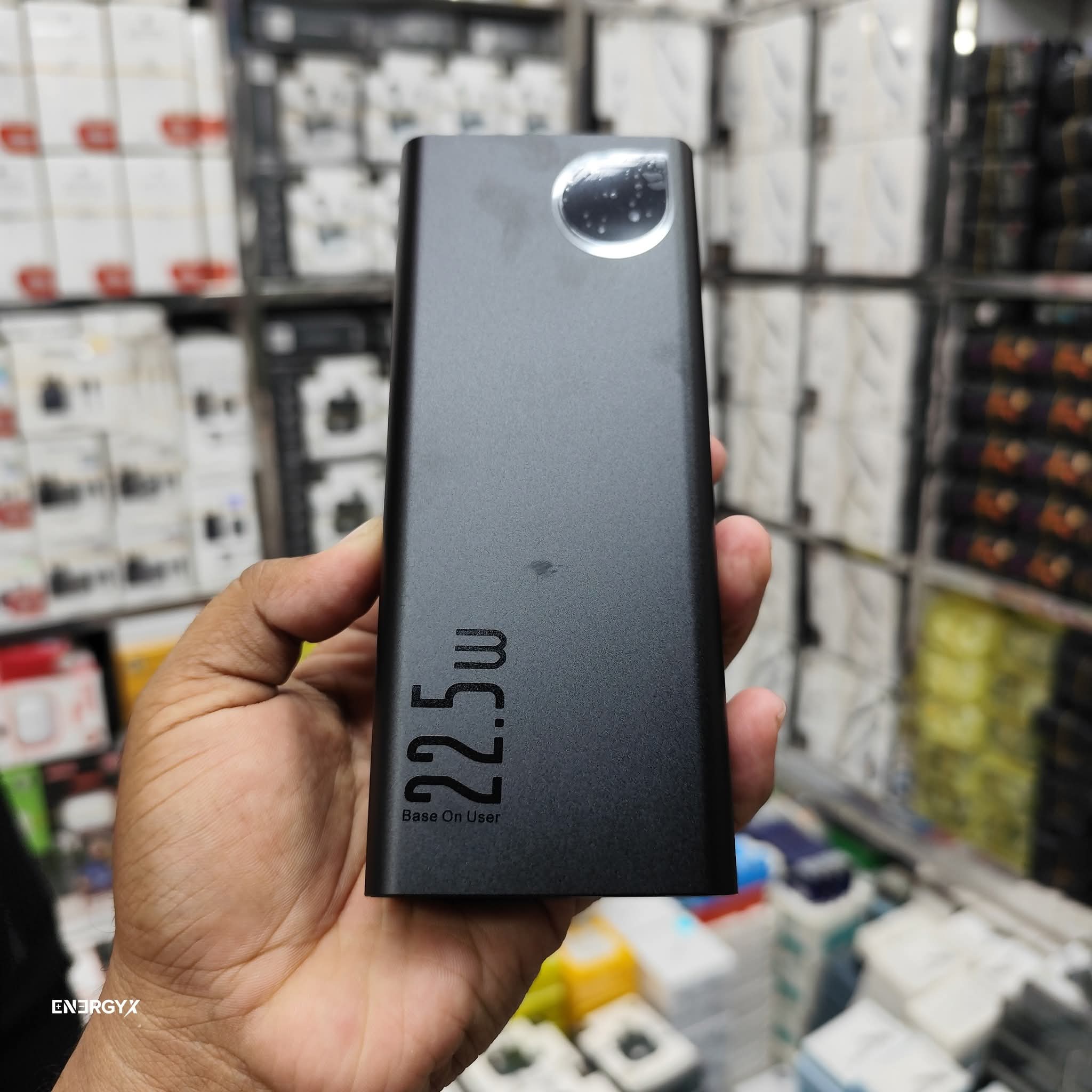Baseus 20000mah Adaman Metal Fast Charging Power Bank Black (22.5W)_img_1