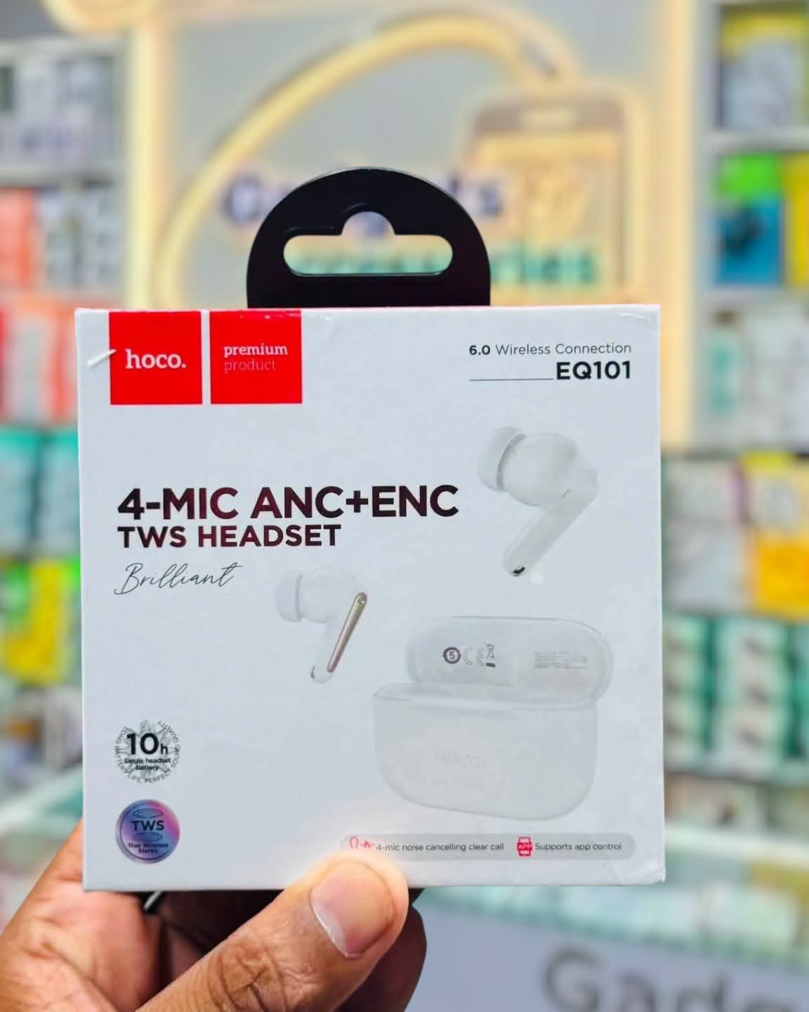 Hoco EQ101 TWS Earbuds 4 Mic ANC+ENC_img_2