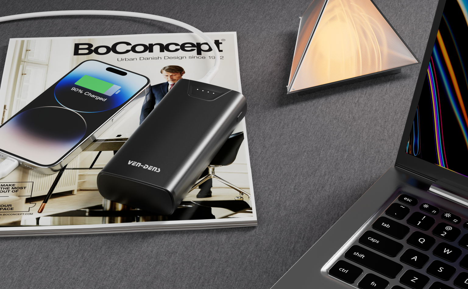 Ven-Dens 10000 mAh High Quality Power Bank_img_2