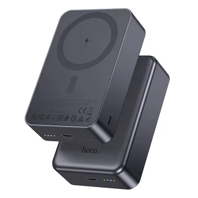 Hoco J160B PD20W Magnetic Wireless Power Bank (20000mAh)_img_2