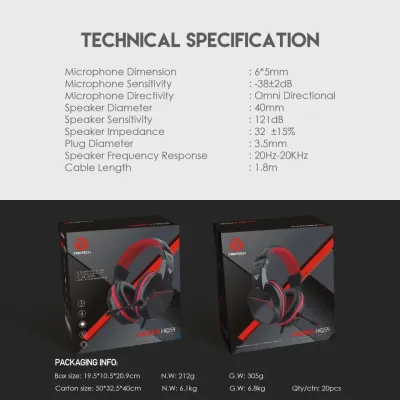Fantech HQ54 Mars II Gaming Headset with Mic – Wired 3.5mm_img_2