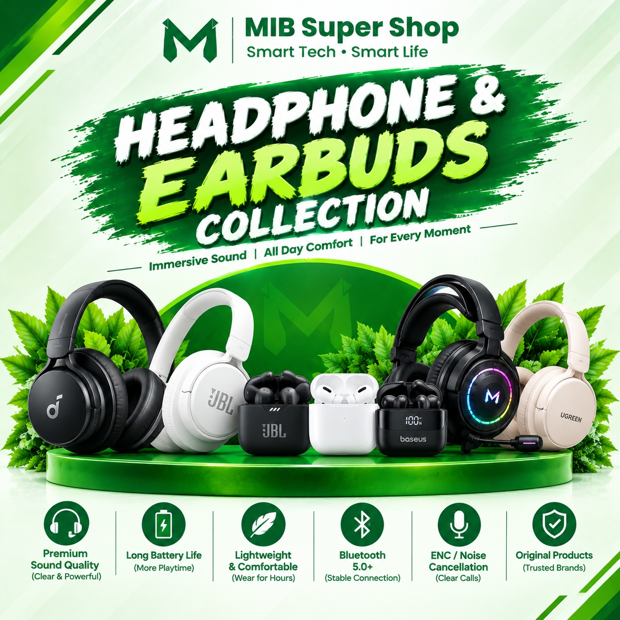 Headphones & Earbuds
