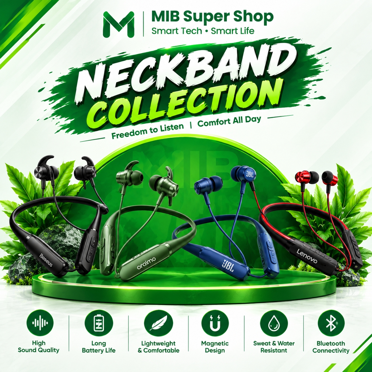 Bluetooth Neckband