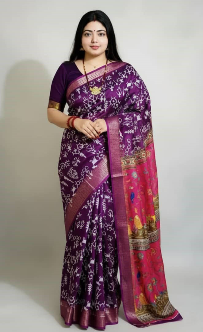 Kaftan Silk Sharee - Image 3
