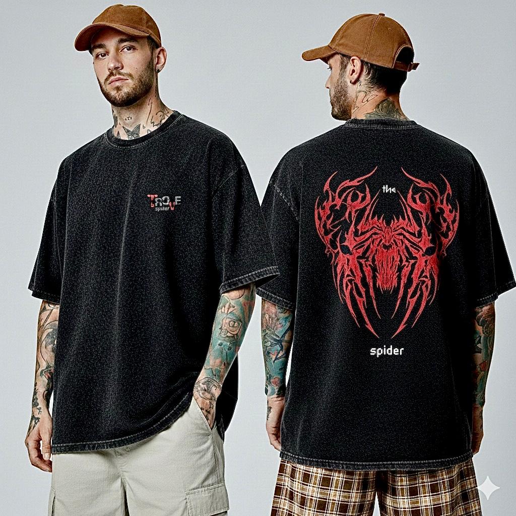 Premium Acid Wash Drop Shoulder TShirt image 10