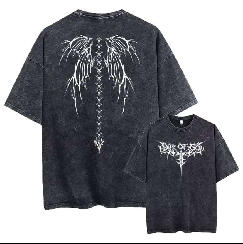 Premium Acid Wash Drop Shoulder TShirt image 12