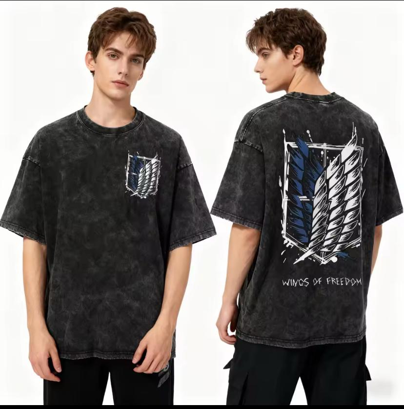 Premium Acid Wash Drop Shoulder TShirt image 13