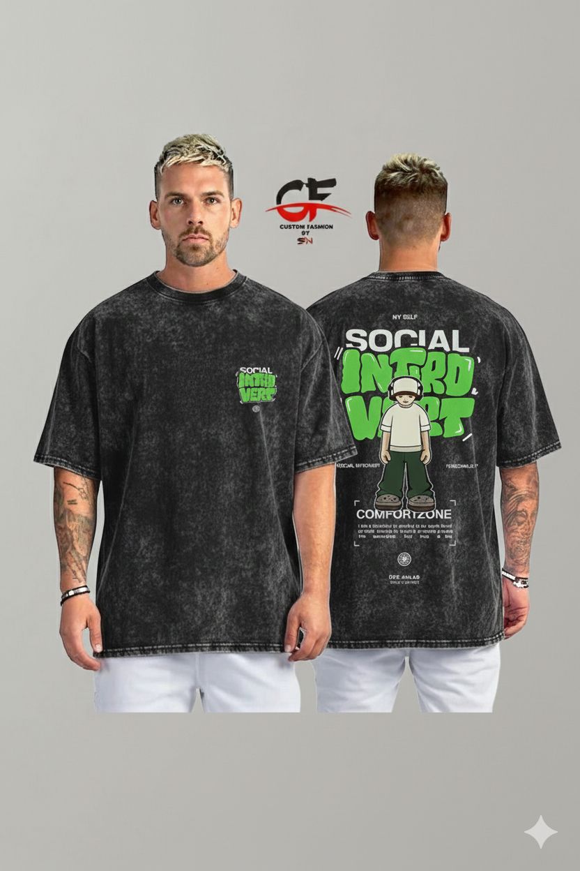Premium Acid Wash Drop Shoulder TShirt image 16