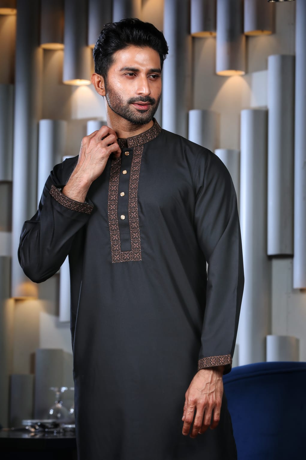 Luxury Italian Panjabi with Box image 3